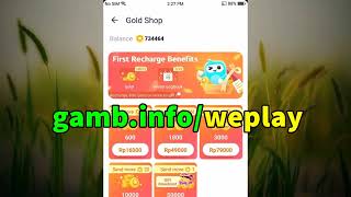 WePlay App Free UNLIMITED Coins  Easy Trick [upl. by Ehsrop]