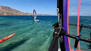 Karpathos 2022  Full Power Windsurfing Trip [upl. by Gaylord]