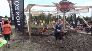 Brutal Clothesline at Tough Mudder Buffalo NY 72713 [upl. by Craner384]