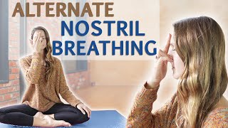 Alternate Nostril Breathing Benefits  Technique [upl. by Tegirb]