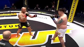 PIOTR quotBESTIAquot PIECHOWIAK vs ZTROLOWANY CLOUT MMA 4 [upl. by Clarke]