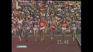 1980 Moscow Olympics womens 800m Final HDmpg [upl. by Hildy]