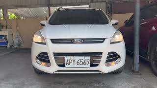 How to replace low beam bulb for KUGA 2015Escape 2015philips racingvision gt200 [upl. by Carmine]