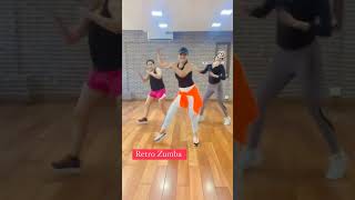 Retro Zumba zumbafitness 8fit zumba bollywood addidas bollywooddance dance weightloss fit [upl. by Adnorrahs]