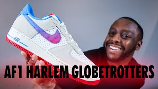 Nike Air Force 1 LV8 Harlem Globetrotters On Foot Sneaker Review QuickSchopes 733 Schopes HQ3618 113 [upl. by Elbam]