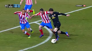 INSANE Messi Free Kick Goal vs Atletico Madrid Away 201112 English Commentary HD 1080i [upl. by Rivy]