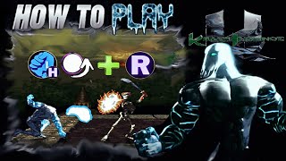 How to Play GLACIUS Tutorial  KI SNESKiller Instinct Arcade [upl. by Annirtak5]