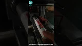 How To Use Screen Printing Machine Overprinting 2 Color For Plastic Tube screenprinting [upl. by Sesilu]