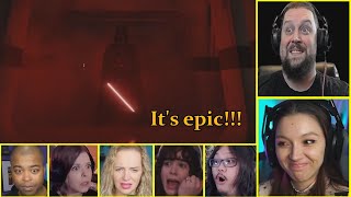 Rogue One Darth Vader scene Reaction Compilation [upl. by Pasco]