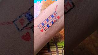 Papa tattoo design❤️ trending viral ytshorts satisfying shortvideo tattoo tatooart papa maa [upl. by Tish272]