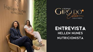 Gisele Ribeiro entrevista Hellen Nunes nutricionista [upl. by Siward]