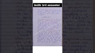 Contingent contract law notes ballb 3rd semester ccsuniversity [upl. by Pennie]