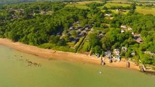 Woodside Bay Lodge Retreat from Above [upl. by Robillard]