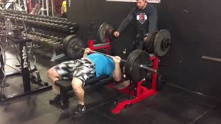 10 Triples with 405 lbs 184 kg [upl. by Ethbin]