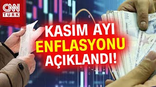 SON DAKİKA 🚨 TÜİK Kasım Ayı Enflasyon Rakamlarını Açıkladı İşte O Rakamlar  Haber [upl. by Llenroc]