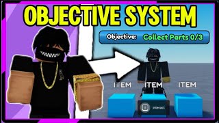 Objective System in Roblox 🛠️  1MinuteRobloxTutorial [upl. by Yraccaz340]