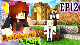 LaWorld Craft EP12  Meeting Minecraft Comes Alive Villagers  Modded Single Player Survival [upl. by Ailedamla]