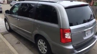 2016 Chrysler Town amp Country Touring Walk Around amp Start Up [upl. by Eizzil]