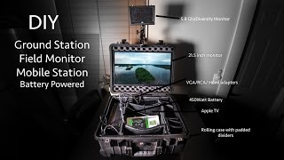 DIY 215 inch Field Monitor mounted in case  Ground Station [upl. by Jennie]