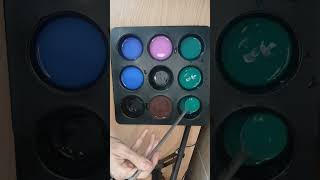 guess the mixed colors colortheory asmr satisfyingcolormixing colormixing paintmixing [upl. by Nabroc]