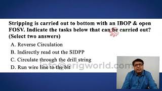 IWCF Drilling Level 4  Test Plug  Assignment Question P127 Q90  IWCF  IADC  Well Control [upl. by Lana]