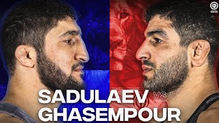 Crazy ending  Abdulrashid SADULAEV VS Kamran GHASEMPOUR [upl. by Hploda263]