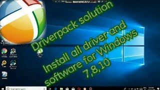 How To Download DriverPack Solution Offline ISO 2018 FULL SPEED by software info [upl. by Suoirad]