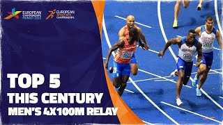 US mens 4x100m relay team through to final with a commanding heat  Paris Olympics  NBC Sports [upl. by Arsi224]