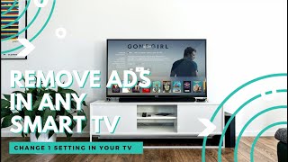 How To Remove Adverts From SMART TV In Only 2 Minutes [upl. by Nelda484]