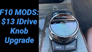 BMW F10 535i Mods 13 Idrive Knob Upgrade [upl. by Nevanod564]