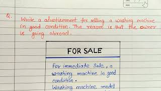 Advertisement for sell  12th English grammar imp advertisement [upl. by Enneirb]