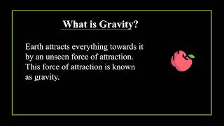 GRAVITATION Class 9th NCERT  Part  1 [upl. by Ebeohp115]