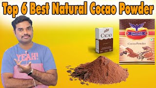 ✅ Top 5 Best Cocoa Powder In India 2022 With Price  Natural Cocoa Powder Review amp Comparison [upl. by Yelac96]