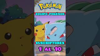 ✨ SUSCRIPTORES y su equipo POKÉMON  AYTHAMI de ESPAÑA [upl. by Drake566]