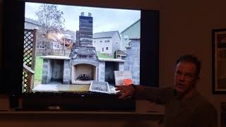 Part 10  How to Build an Epic FireRock Fireplace and Waterwall Feature adding cosmetic beef [upl. by Anik]