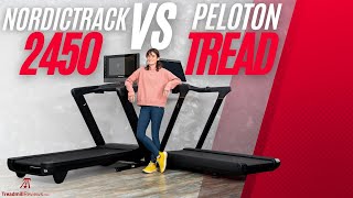 Which is Better Peloton Tread vs NordicTrack 2450 Full Comparison [upl. by Chlores861]