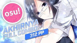 AKHIRNYA FULL COMBO JUGA  osu  Torinoko City HDNC 312pp [upl. by Fonsie]