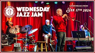 Wednesday Jazz Jam w the Gordon Vernick Quartet LIVE Jan 17th 2024 [upl. by Irianat753]