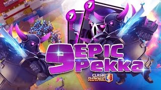 Clash Royale Fr  EPIC  Attaque avec 9 Pekka [upl. by Ling436]