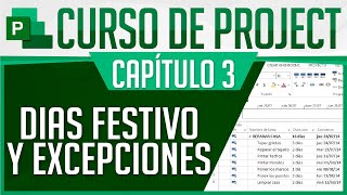 Curso Project  Capitulo 3 Dias Festivo y Excepciones [upl. by Leinto]