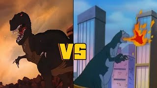 Sharptooth Vs Zogwalla  Extreme Dinosaurs [upl. by Urania919]