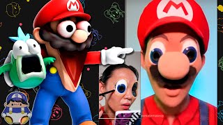 Mario reacts to Nintendo Memes 16 Ft Boopkins [upl. by Tammy308]