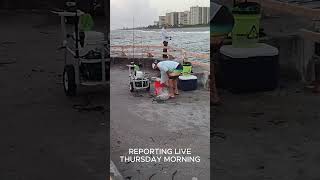 MULLET RUN 2024 LIVE REPORT THURSDAY fishing jupiterinletboats snook mulletrun2024 [upl. by Adniuqal]