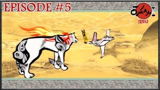 Okami HD  Hana Valleys Guardian Sakigami  Episode 5 [upl. by Esyle]