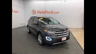 2015 Ford Edge Titanium WI Winneconne Oshkosh Appleton Fond du Loc Neenah [upl. by Cariotta]