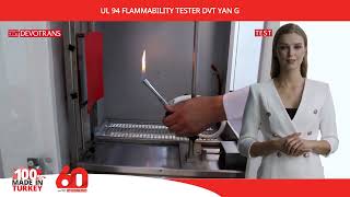 UL 94 Flammability Tests  DVT Yan G [upl. by Heyes295]