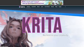 Video Guida  Disegno Digitale Grafica Vettoriale e Raster Gratis con Krita Scarica ed Installa [upl. by Eramat717]