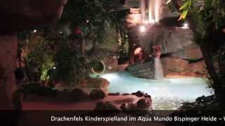 Schwimmbad Bispinger Heide  Drachenfels Aqua Mundo [upl. by Luemas]