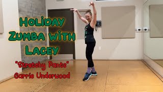 25 Days of Holiday Zumba quotStretchy Pantsquot by Carrie Underwood [upl. by Zevahc577]