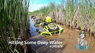 Getting into some deep water trails  Can Am Outlander XMR 850 [upl. by Gytle]